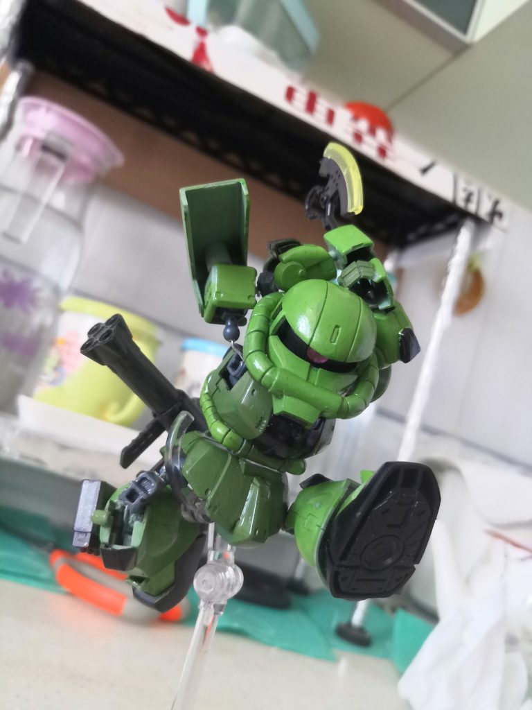 SDCS SDフレームザクII–4枚目/制作者：LUNLUN（邪道可動）