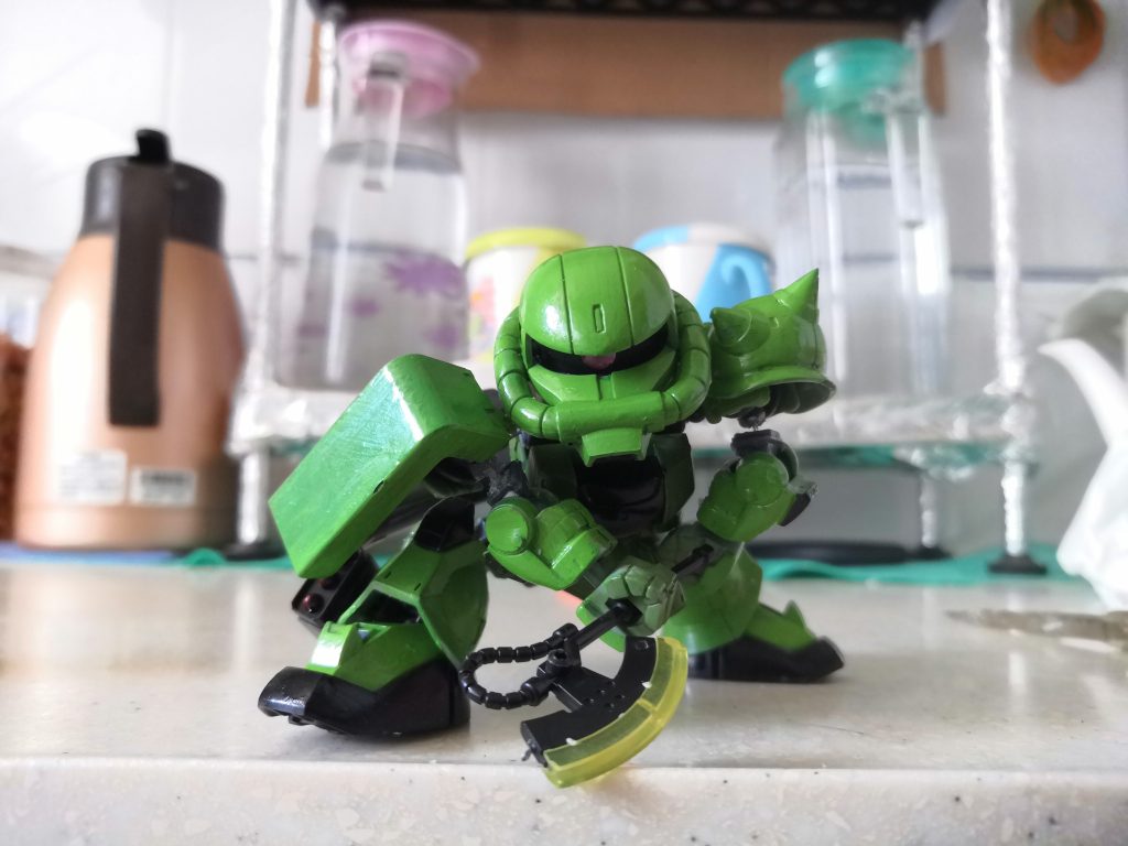 SDCS SDフレームザクII–8枚目/制作者：LUNLUN（邪道可動）