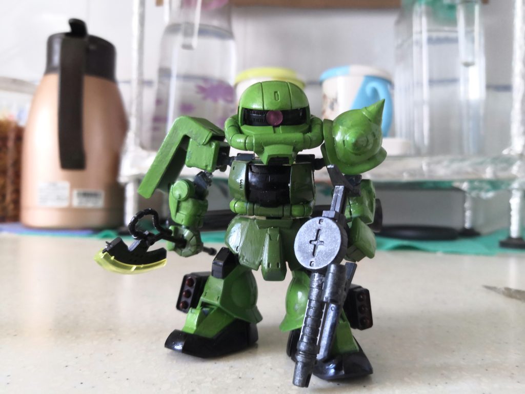 SDCS SDフレームザクII–9枚目/制作者：LUNLUN（邪道可動）