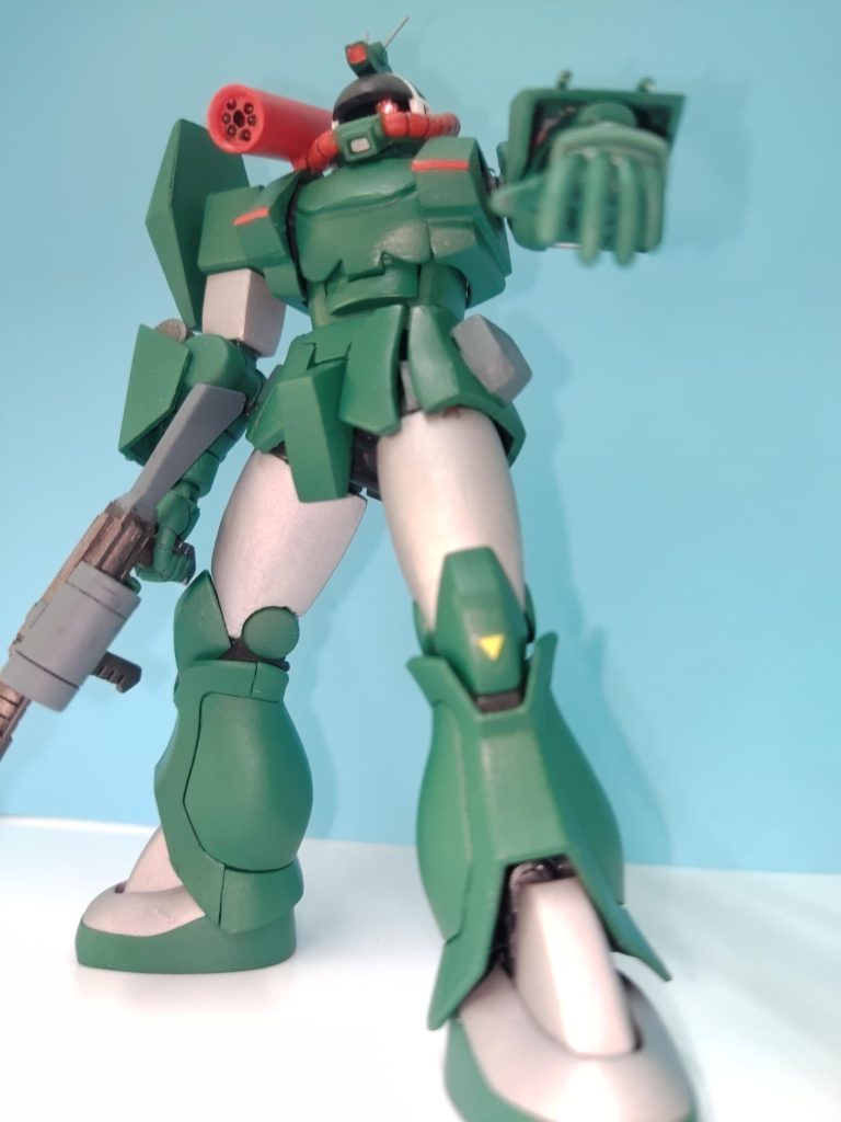 アクション武装120mmザクマシンガンショートバレル仕様ロケットミサイルx7 1門対人15mmマシンガンx2門x2