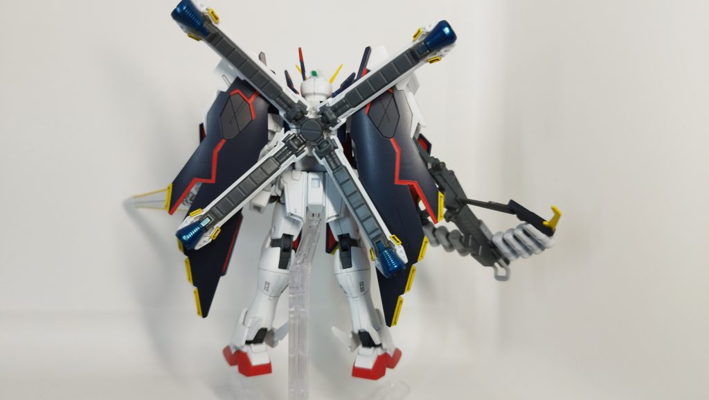 スラスターだけ公式と変えてメタブルーにしてみた