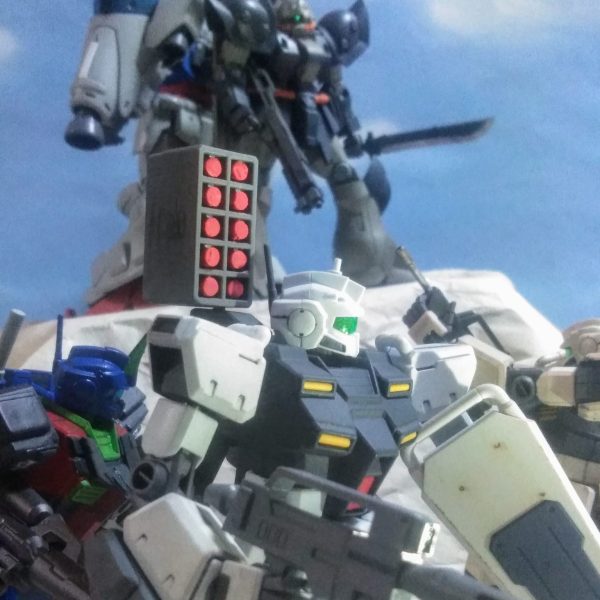 パワード・ジム《ソウサ・クシャ 少尉 搭乗機》【0083 トリントン基地 強奪事件後 ver,】