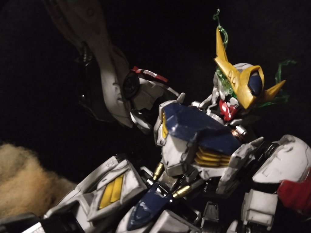 土煙も綿を使用し再現！いろいろ初めてなことに挑戦した作品です！