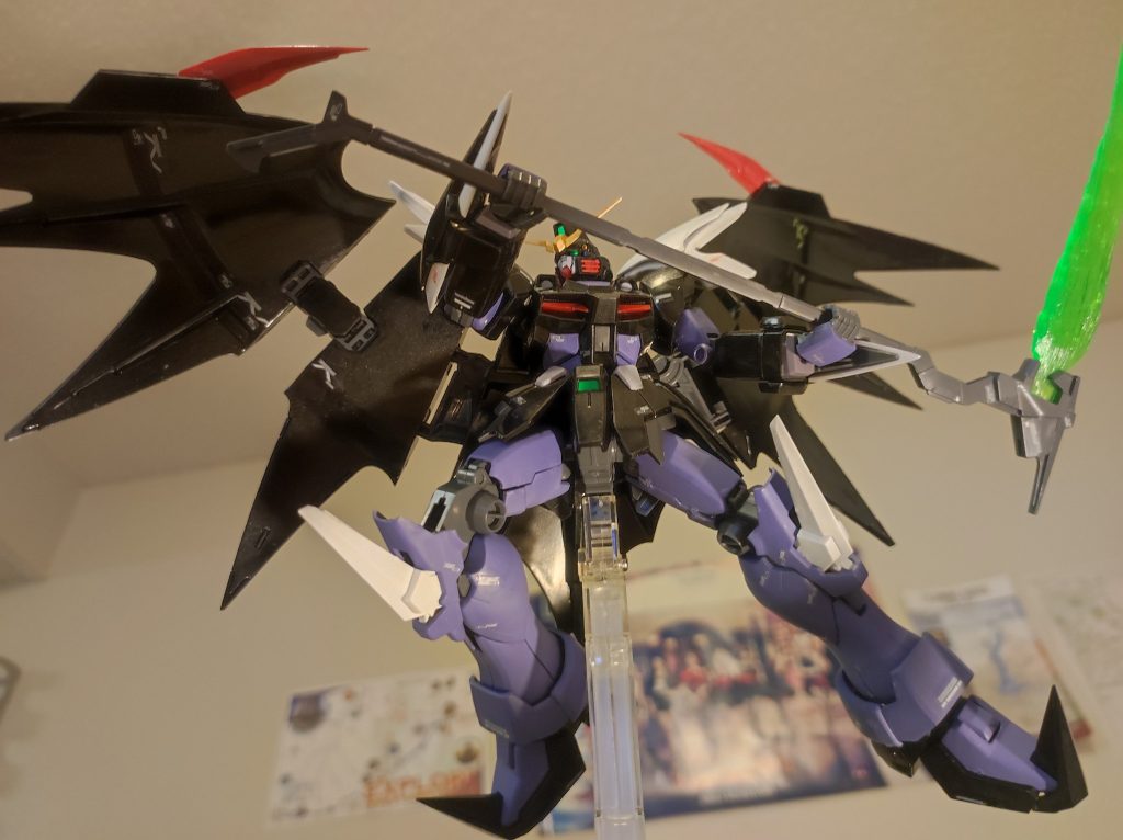 キットの可動域が良いですが、ポーズが苦手です。硬い感じを出せるのは残念です。