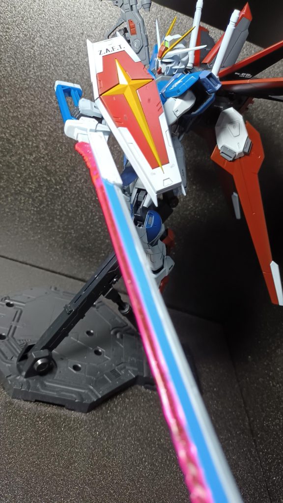 MGインパルスにはフリーダムを貫いたエクスカリバーも付属します。