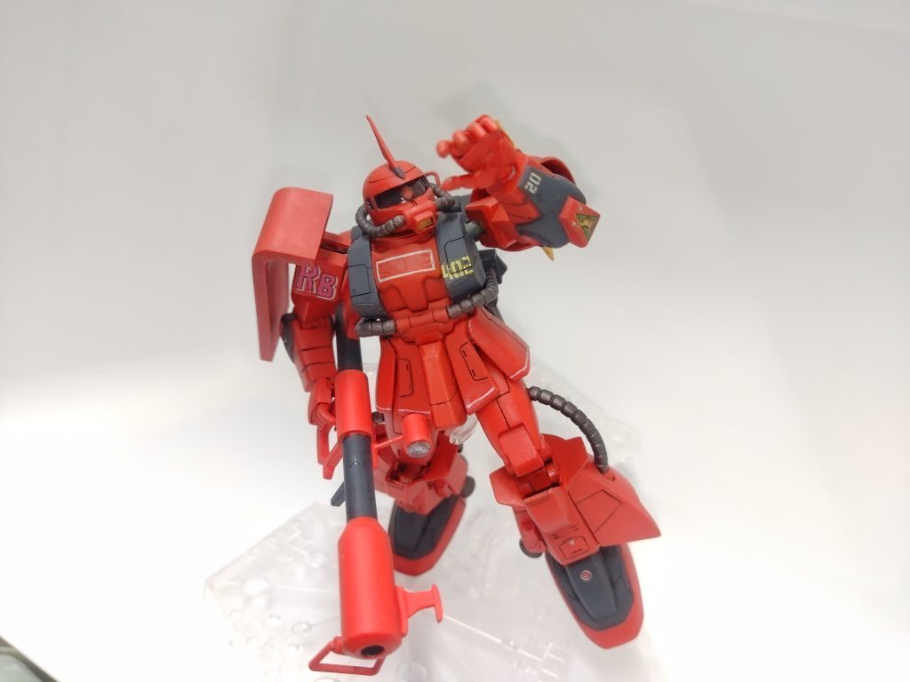 箱絵のやあ!風ジャイアントバズはその昔、本の作例で見た(ボンボン?)カラーリングで好きだったのでマネしました。