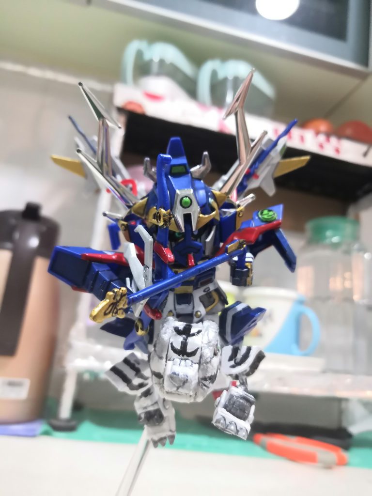 百烈將頑駄無–2枚目/制作者：LUNLUN（邪道可動）