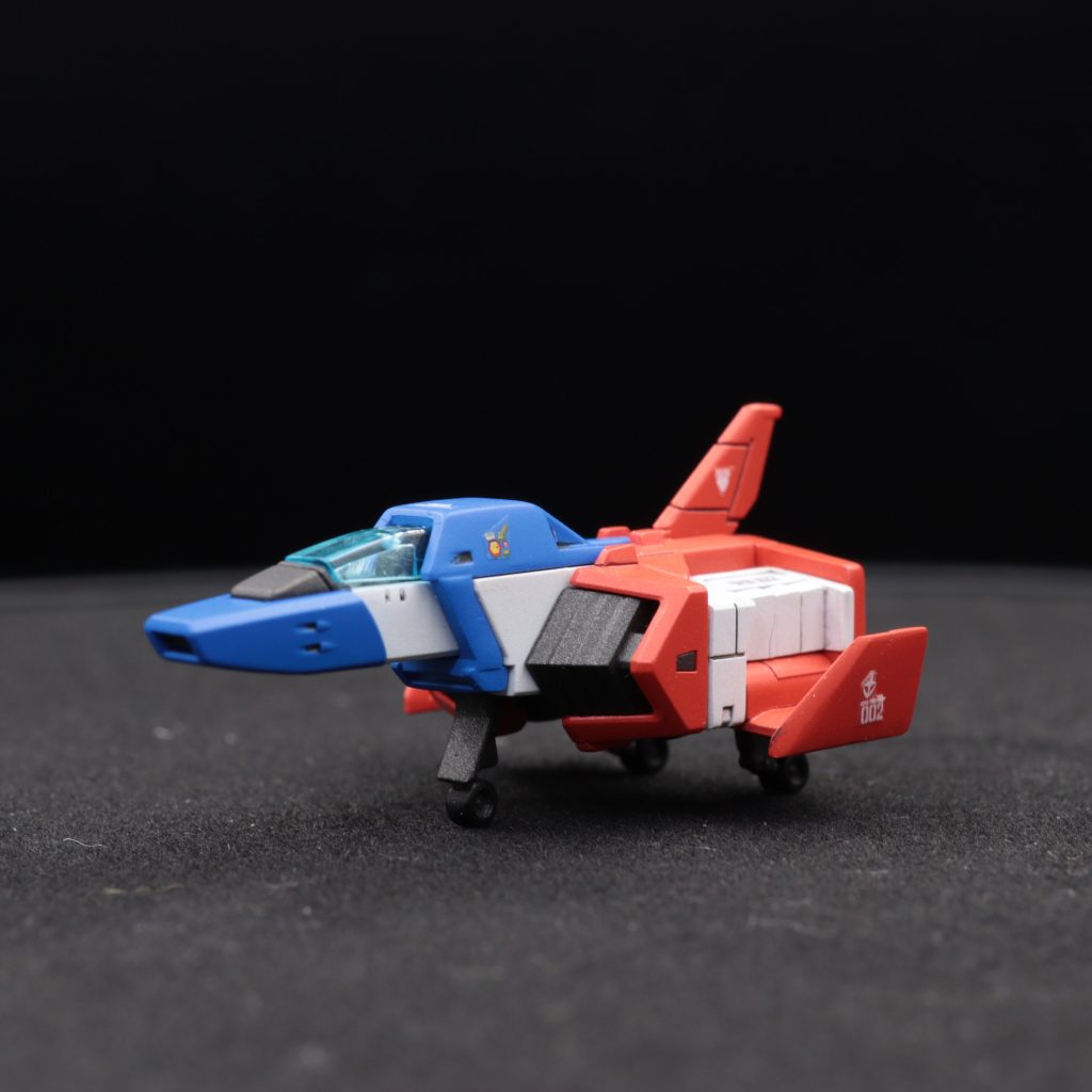 コアファイターもサイズながらしっかりとした形で驚きました。