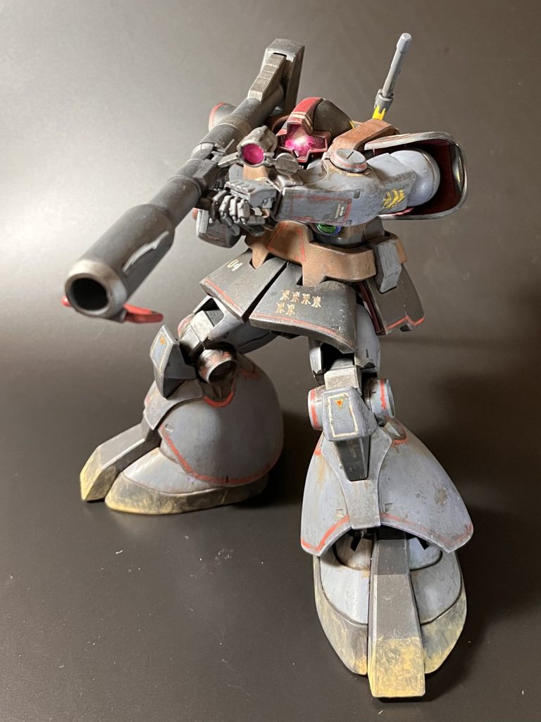 マイベストショット。腰が入り、ジャアンアントバズを構える姿が躍動感にあふれています😄