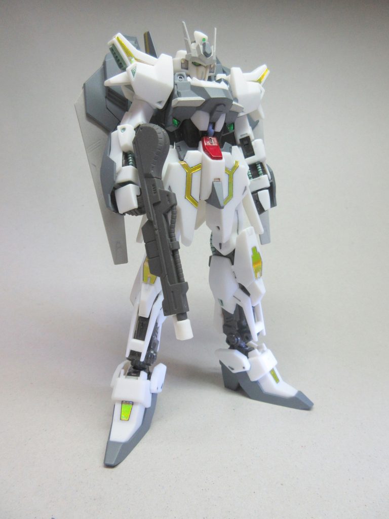 白はキットのままトップコート