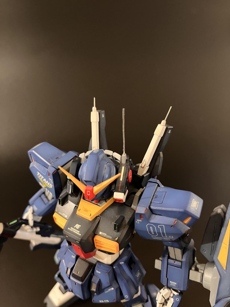 アンテナ類を金属線に変更。簡単にカッコよくできるのでお気に入りです。