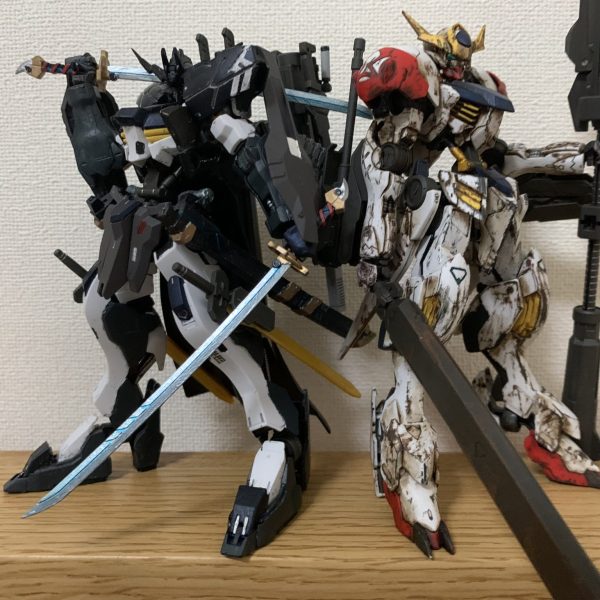 艶消しを吹いた2体