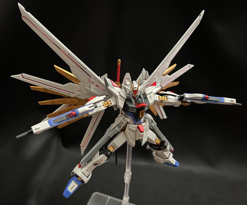 初出撃でグフ落とした時のポーズ。