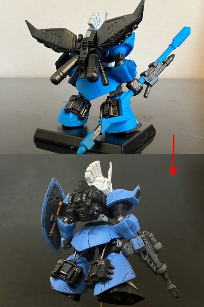 コンバージ　ユーマ・ライトニング専用高機動型ゲルググ–3枚目/制作者：いしゅと【I.S.T.works】