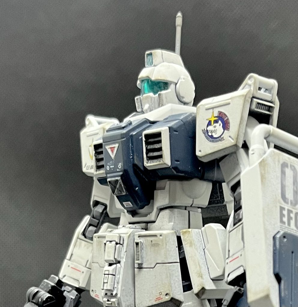 HGUC 陸戦型ジム (ホワイト・ディンゴ隊仕様)