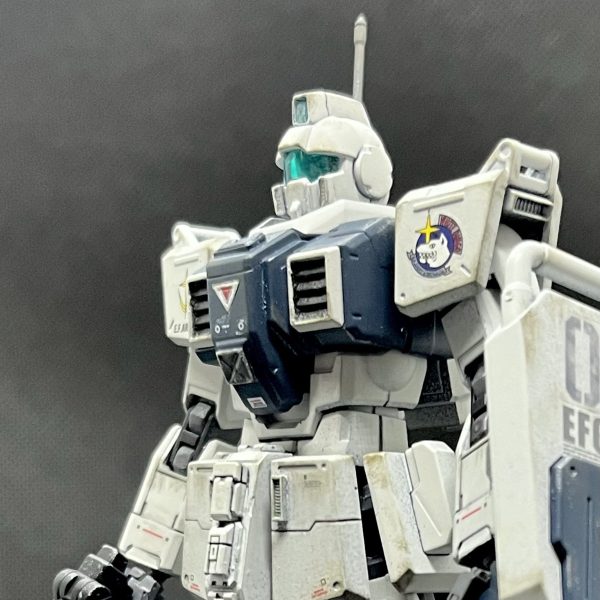 HGUC 陸戦型ジム (ホワイト・ディンゴ隊仕様)