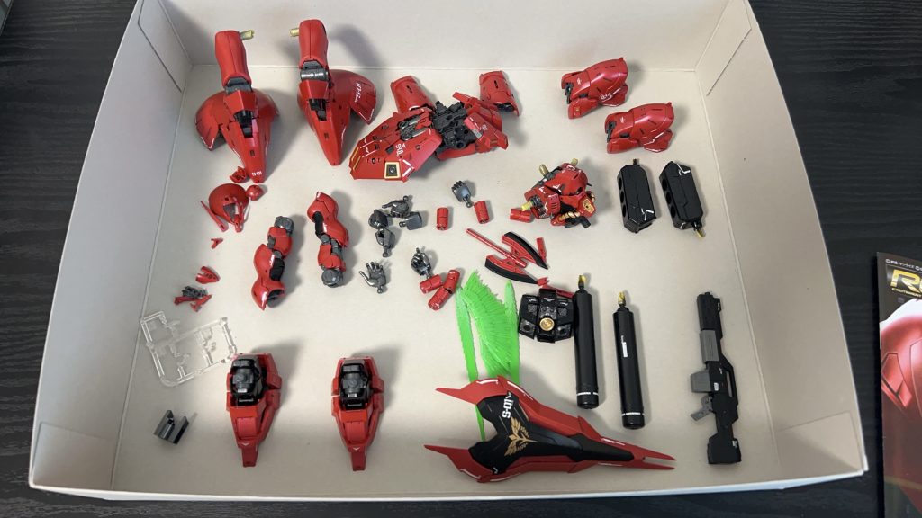 全パーツに質感が感じられます。