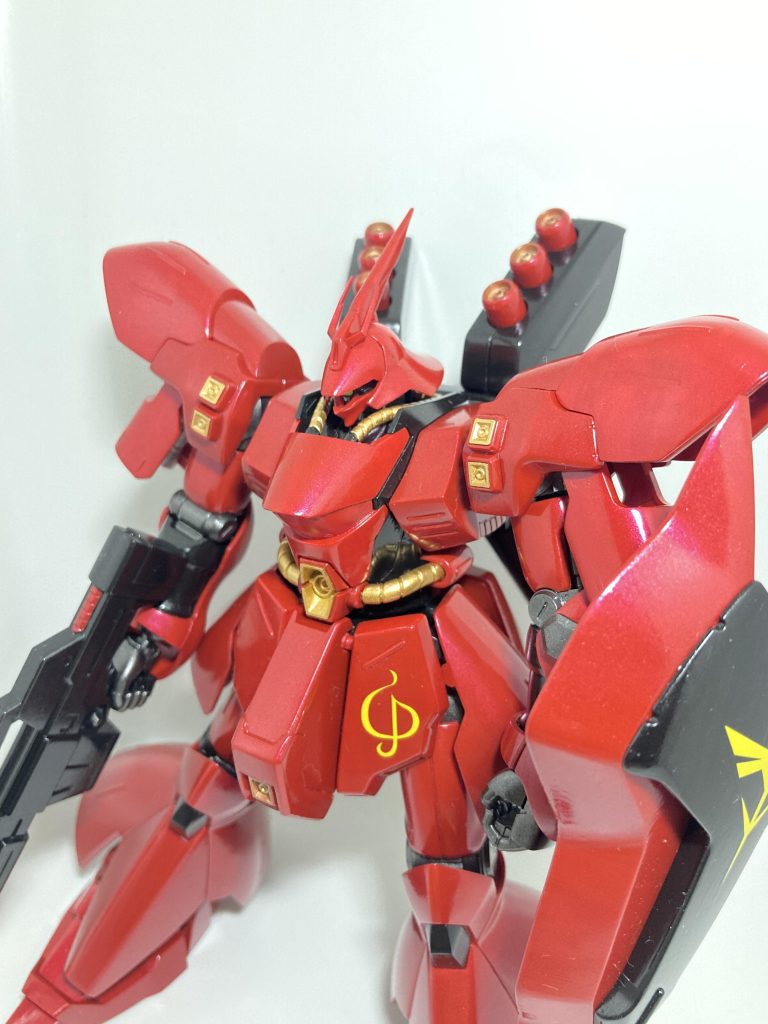 全身メタリック系の塗料を使いました。