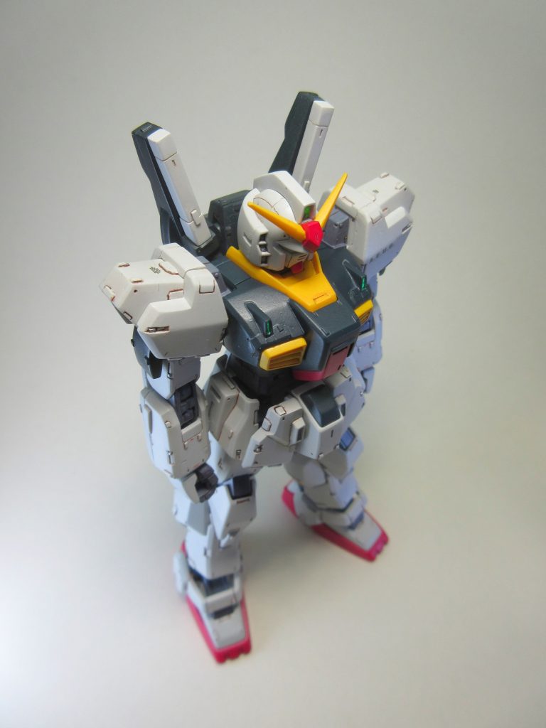 細かいプラ板を貼ったり少し彫ったりしてるだけで大きな改修はしていません。