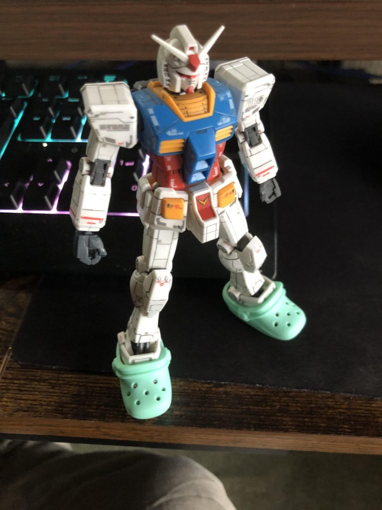 驚くことにシンデレラフィットしちゃってて自立もできます。