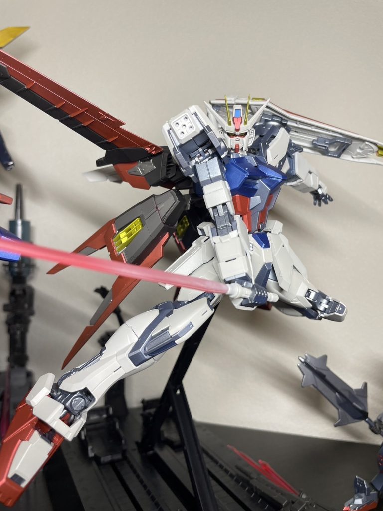 〜after〜もう一度このポーズを比較で撮るためにしてたら、腰の部分の塗装が削れて禿げちゃったので今回はこれ以外のポージングさせてません💦😅今度からもっとしっかり塗装が乾く環境を作らないと…