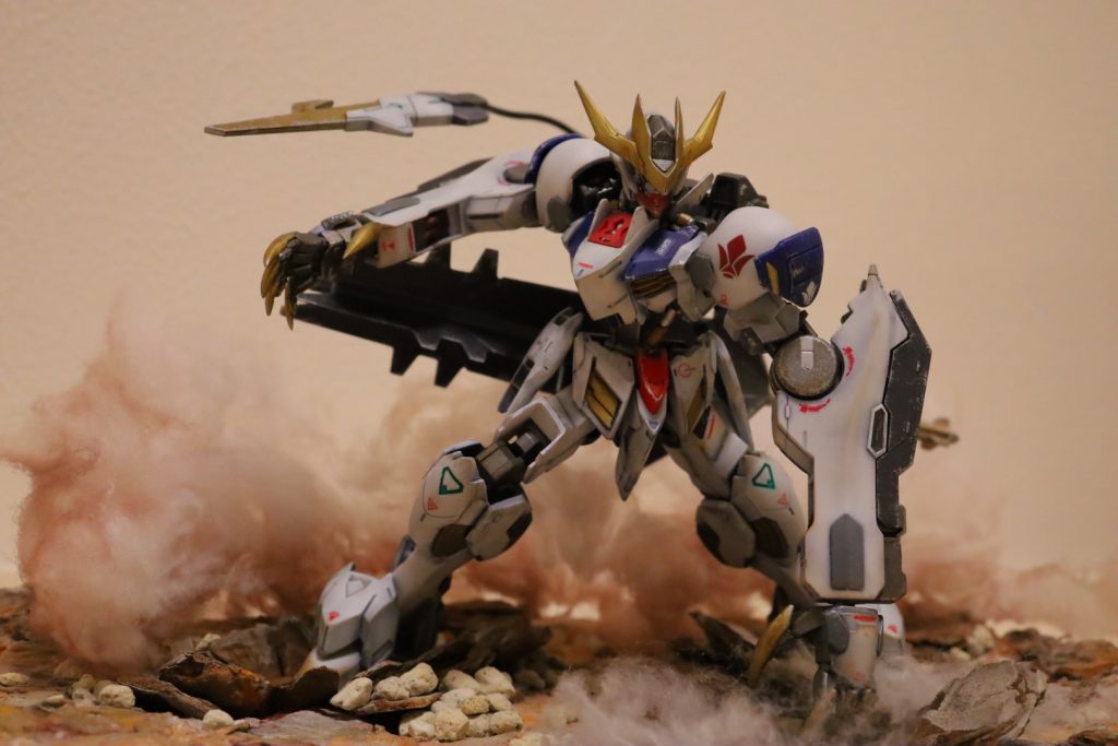 部分塗装とウェザリングで仕上げました。