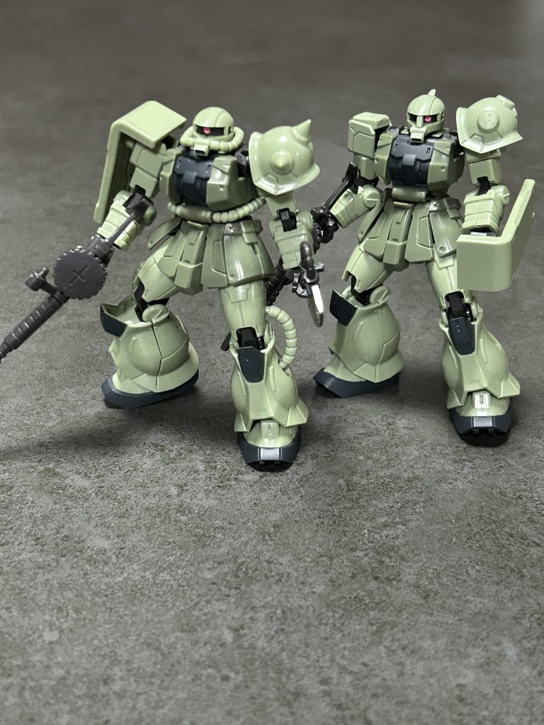 ザクⅠ カプセルアクション–2枚目/制作者:ペケペケ