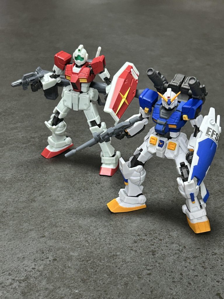 共通パーツを残してるのでジムともしっくりくるかと^ ^