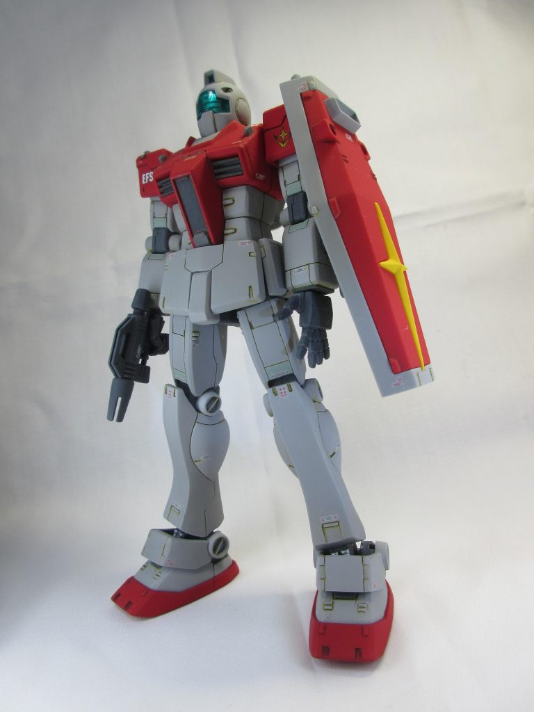 以前作った緑のジムと似たディテールで製作