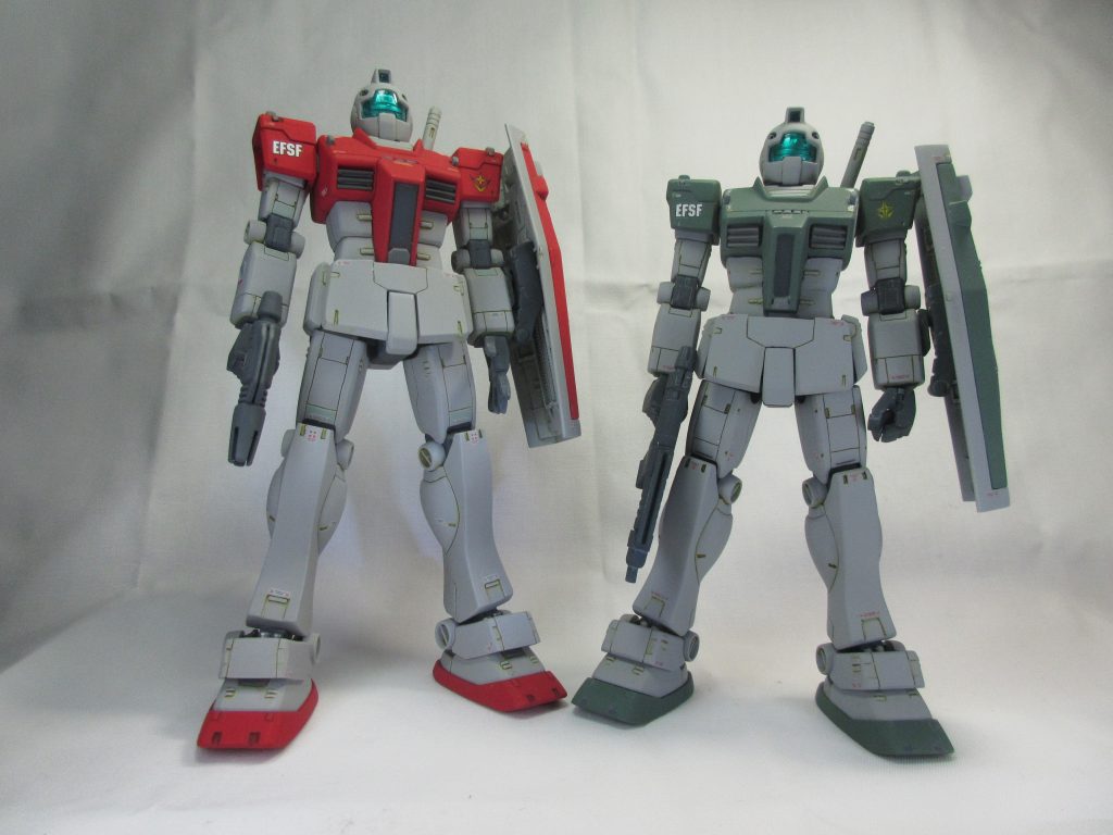 ディテールは似てるけど背が違う