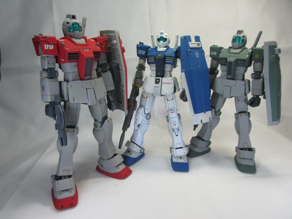 近々に作ったジムと並べてみる