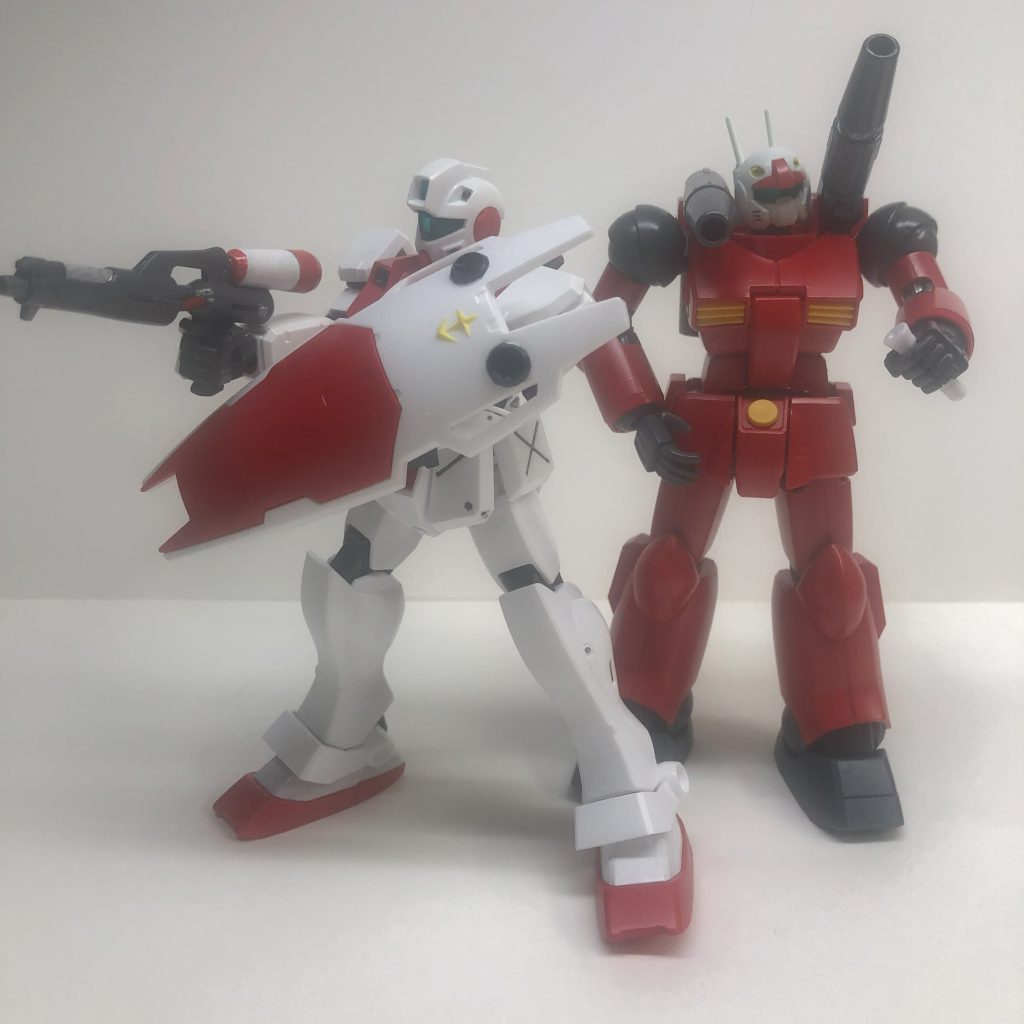 というジム&キャノンの回でした二機合わせて2000円以下で買えるワリにはよくできている(とくにガンキャノン)ので、自分みたいにやってみたいけど…的なノリの初心者さんはこのあたりの機体から始めてみるといいかもしれません面相筆の可能性をチョクで思い知ったのでこれからはドンドン酷使していこうとおもいます!!次回は…「過去の清算」を行う!!!!!!なにがはじまるんです?