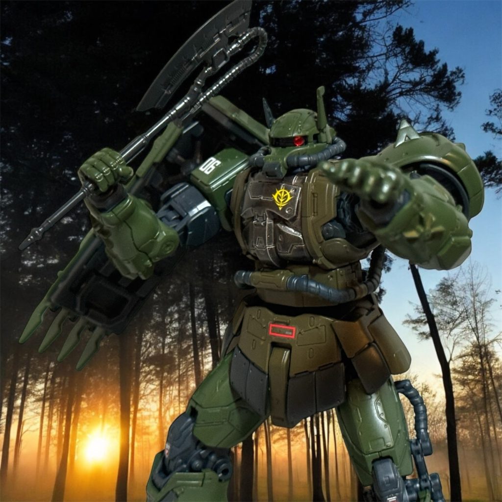 ザクⅡ F型　ソラリ機　リアルタイプカラー　復讐のレクイエム–4枚目/制作者：じゅーきち