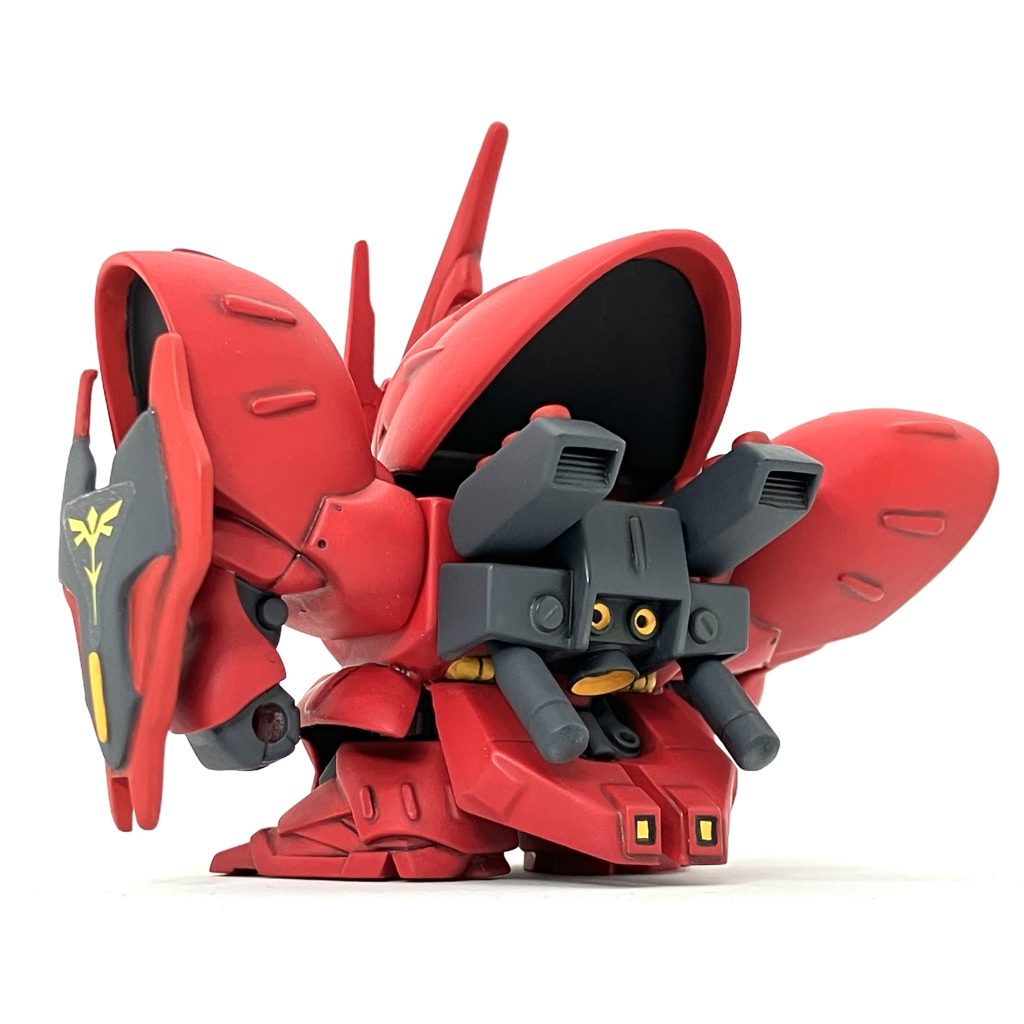 スラスター追加で背後もハンサムに。