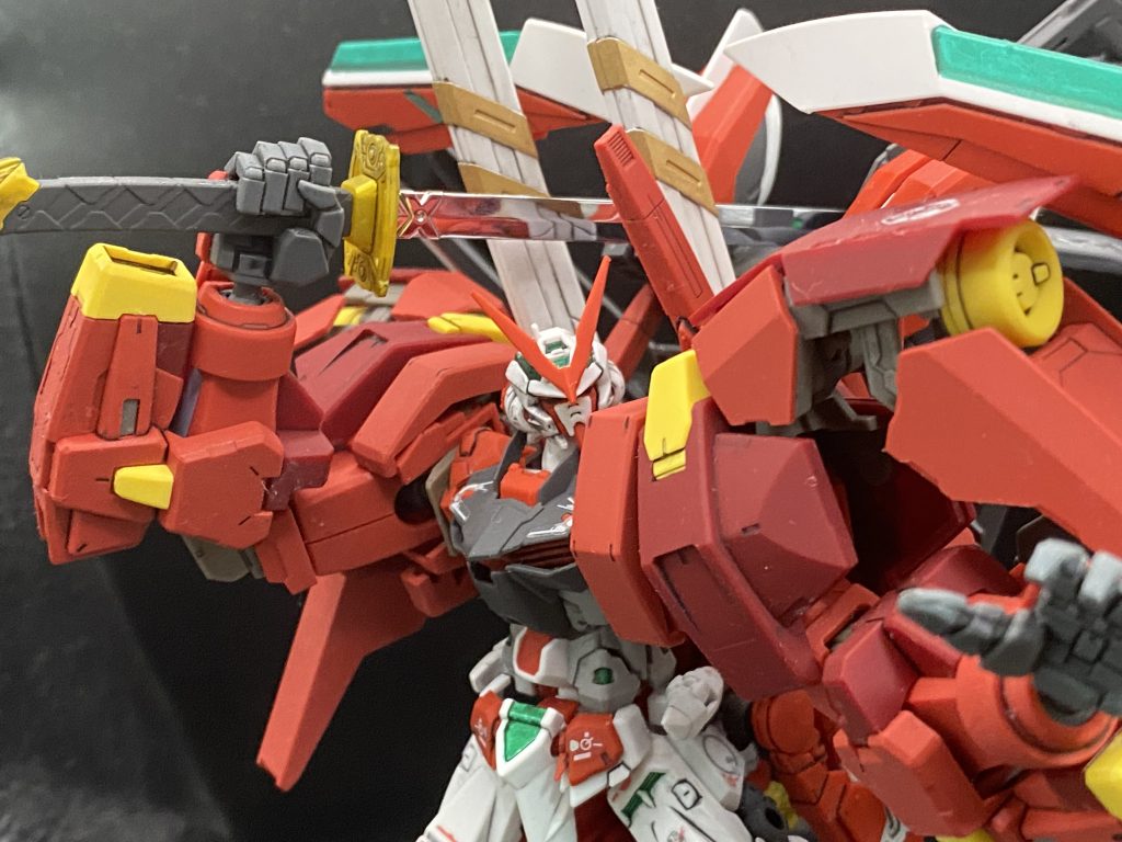 MBF-P02PDC ガンダムアストレイ・パワードレッド壊