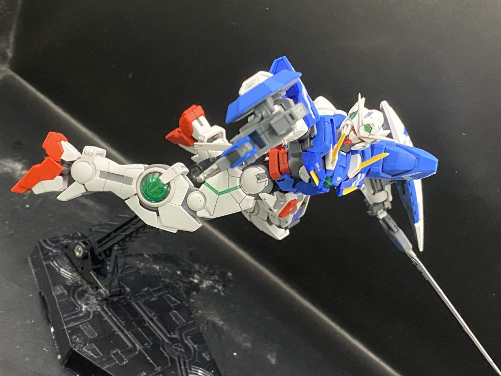 GNソードの射撃モード！刃を格納している時は銃として使えるのが良いですね。