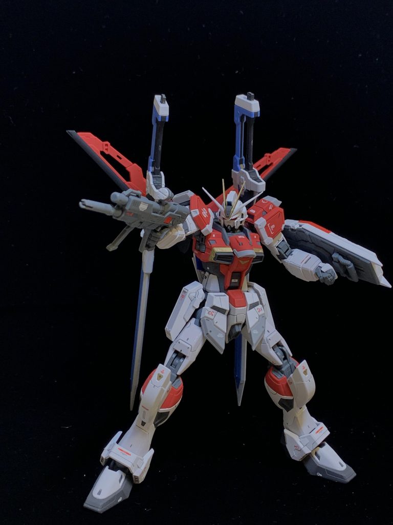 ビームライフル、機動防盾も付属しています。連合vsZAFTの特殊射撃を思い出します(笑)