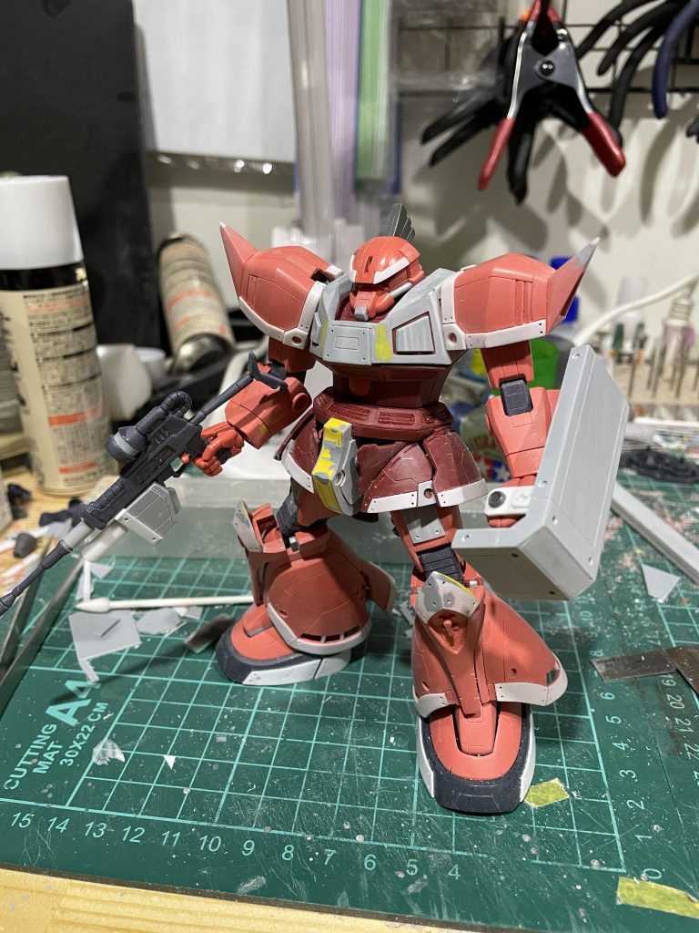 プラ板加工もう少し綺麗にできないかなって思います。