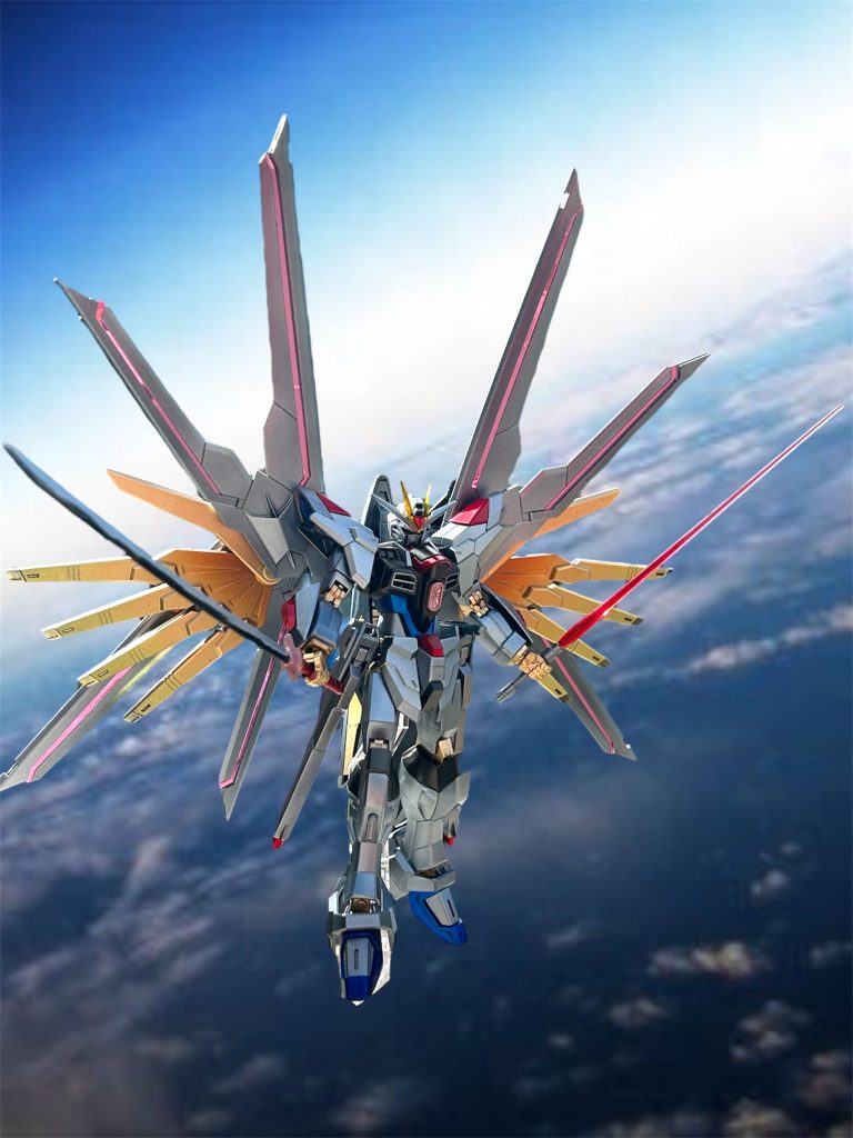 【超合金】マイティーストライクフリーダムガンダム–2枚目/制作者：瑞稀比呂