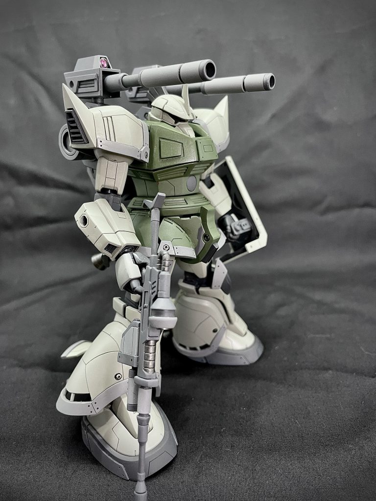 塗装も加工も粗だらけです。艶消しトップコート仕上げて終わったと思ったら粉吹いちゃって…リカバリーしたけどこの程度です(涙)