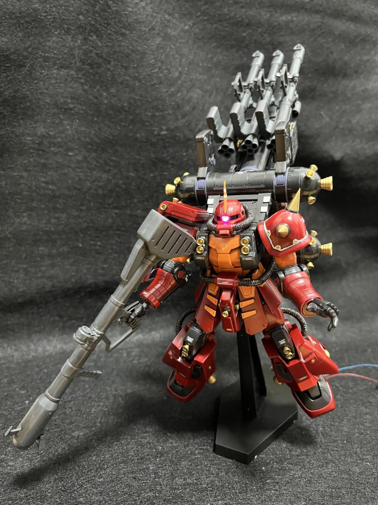 HGサイコザク　電飾–2枚目/制作者：@BearTwRider