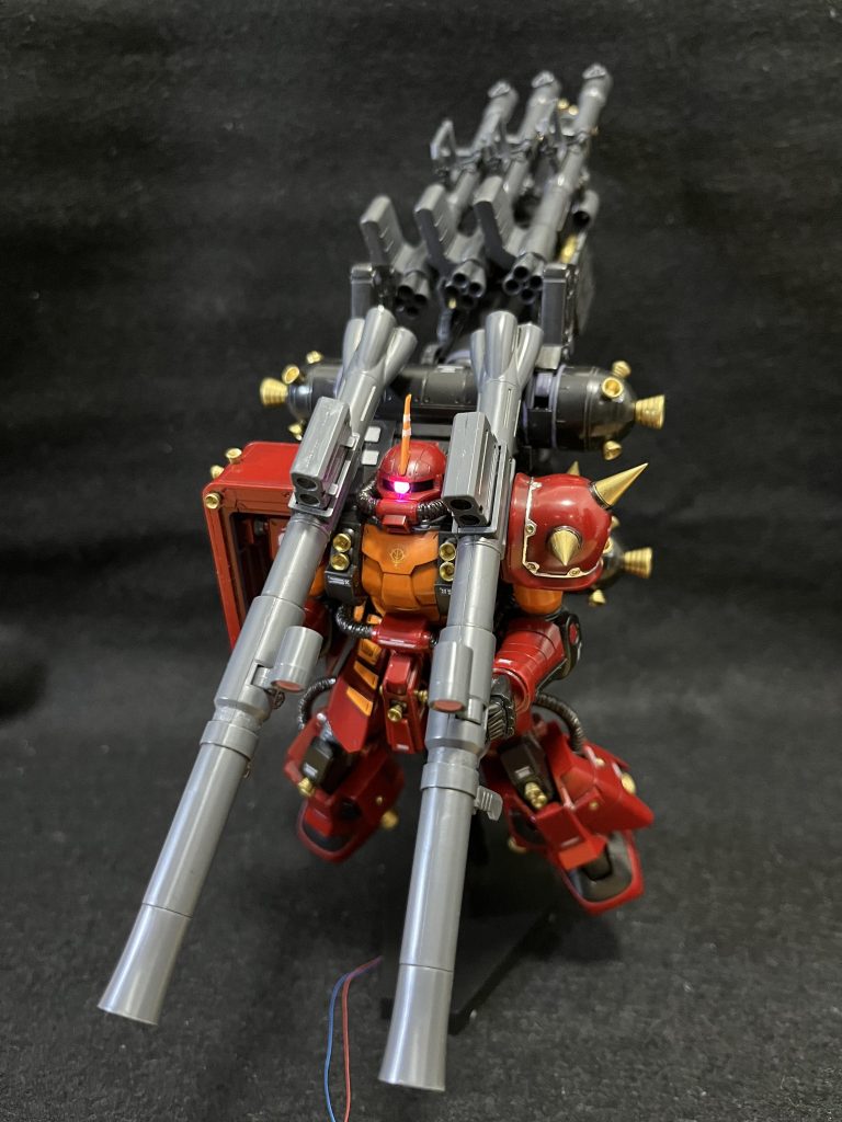 HGサイコザク　電飾–3枚目/制作者：@BearTwRider