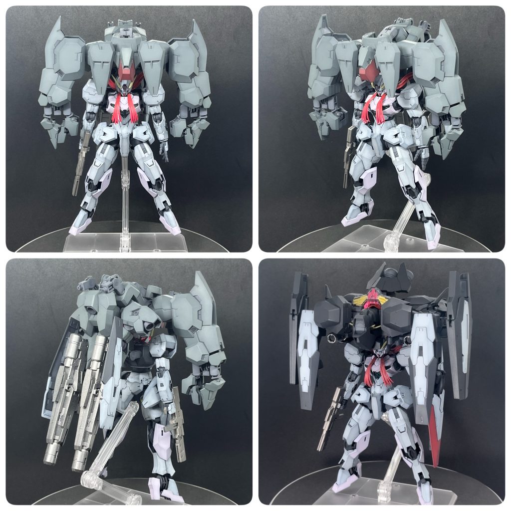 [ラファエルオマージュ]ソーンでの形態は前回投稿しました。今回はウルIIが変形します。変形はセラヴィーIIとほぼ同じです。