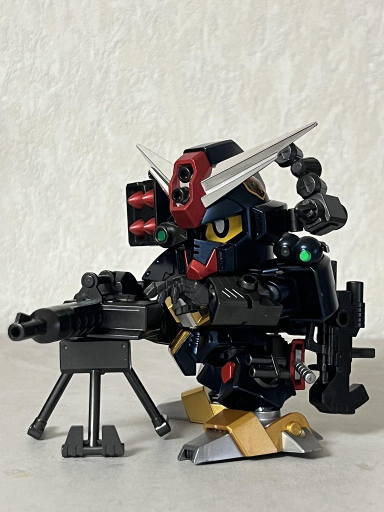 あと元祖SDでもあったメガランチャーモードと重機関砲砲座モードね。