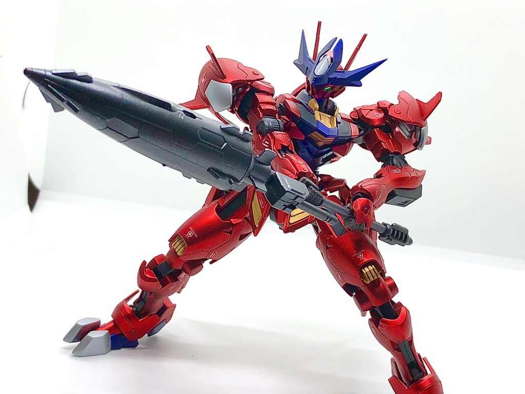 下地は全てつや消しブラックフレーム:GXメタルブラック赤:GXメタルレッド→クリアレッド紫:シルバー→ディープクリアブルー→クリアパープル黄色:ゴールド白:シルバートップコートは全てつや消し