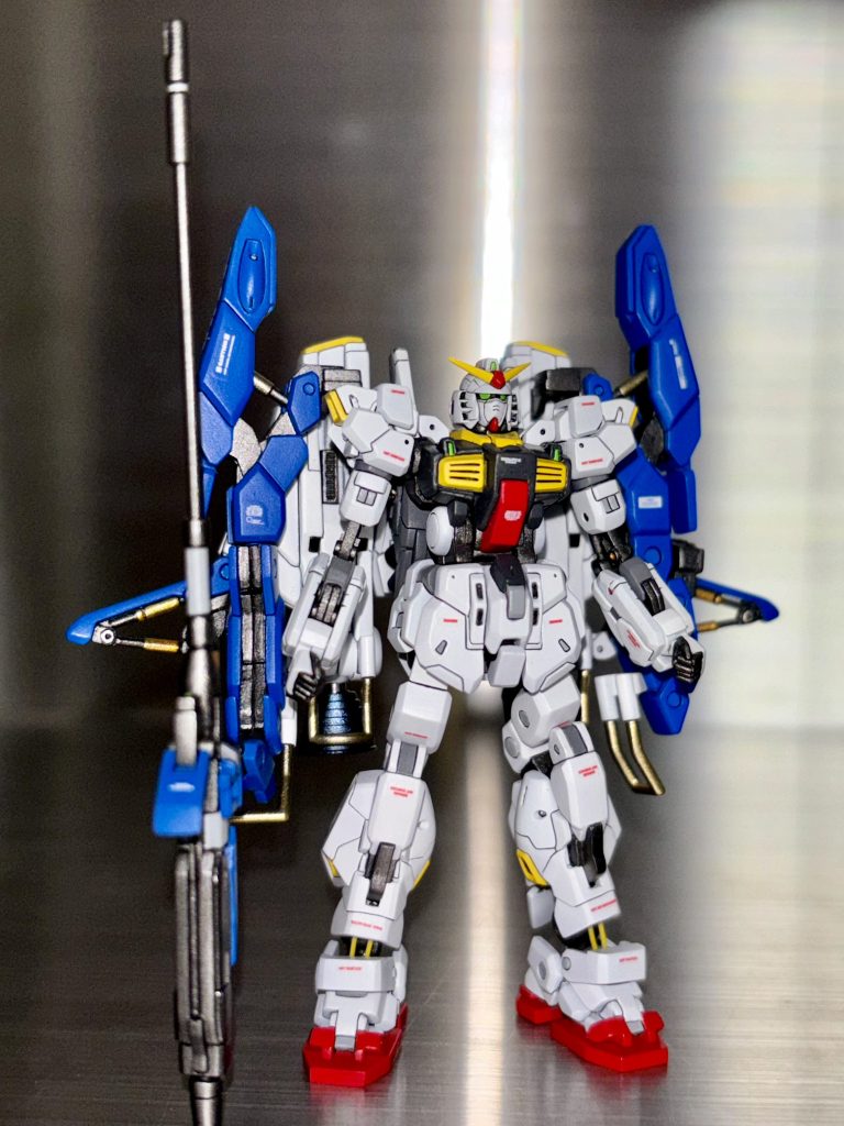 制作は、合わせ目消しをするのが困難なので、各パーツをバラバラにして処理していきました。