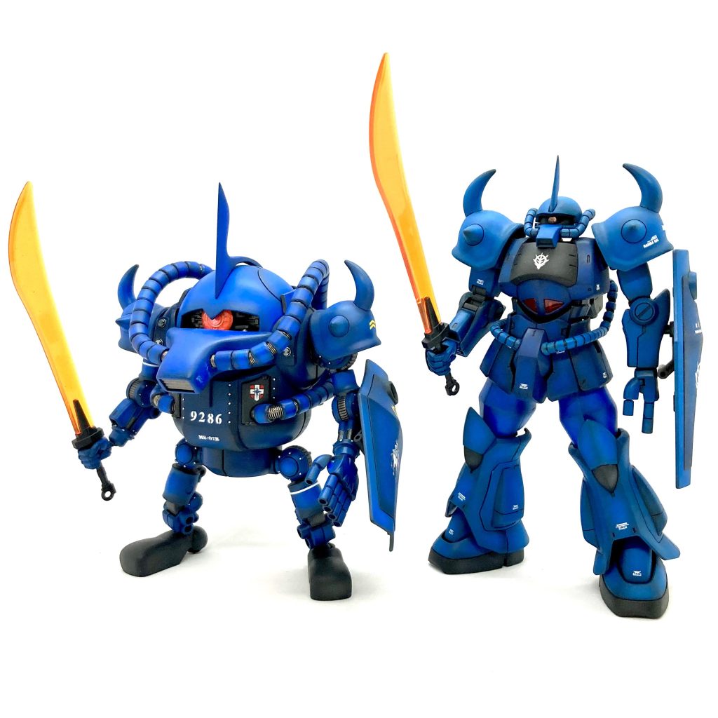 ちゃんとグフしてますナ😁あ！ ちなみに、モノアイは何のパーツの流用でしょーか😄ﾜｶﾙｶﾅ？