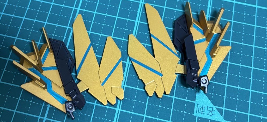 うまくマスキング出来て満足してました。笑