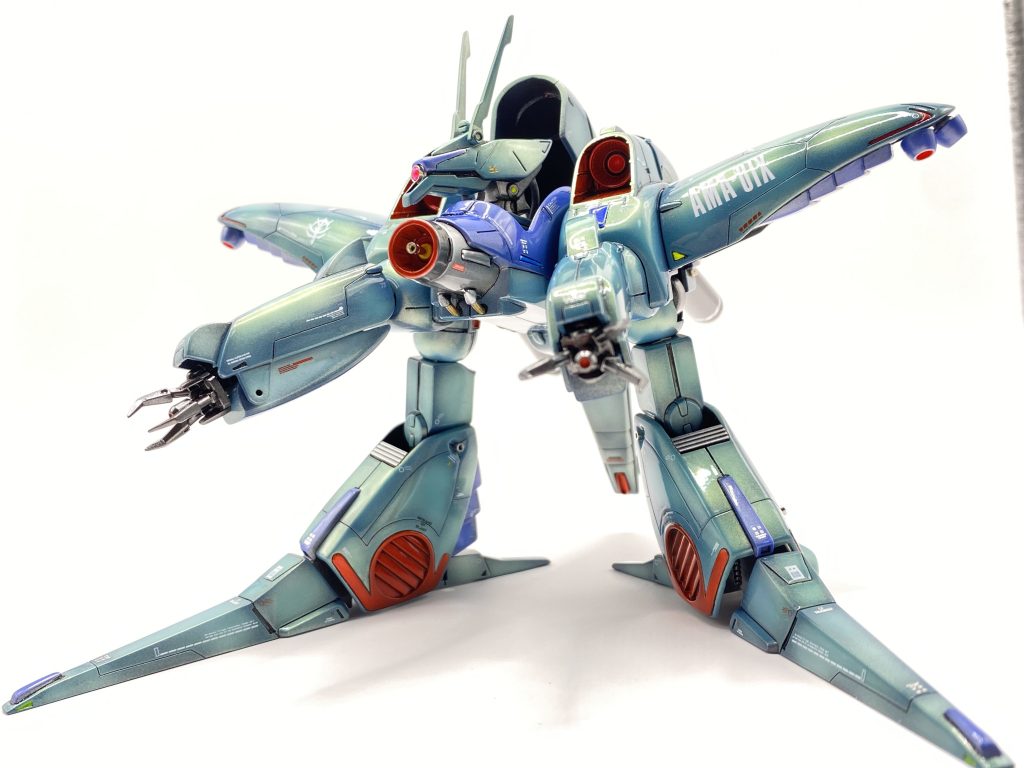 旧キットなので塗り分けはいつも通りに大変でした💦