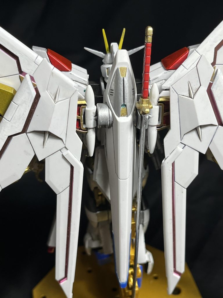 後ろ　プラウドディフェンダーにはダメージ表現はせず納品仕立てと言った感じに